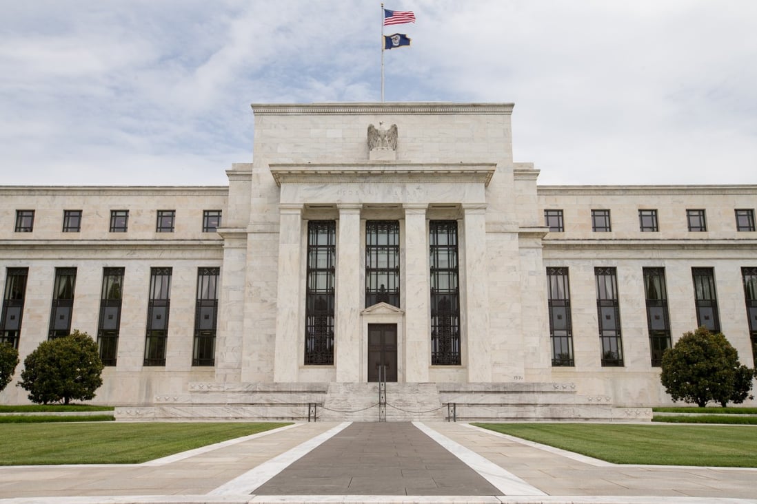 The building in Washington of the US Federal Reserve, which is content to take baby steps on the path to increasing interest rates this year. Photo: AP