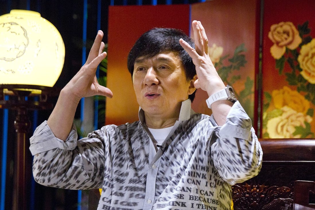 Mind-blowing money: Jackie Chan, pictured in Beijing on Monday, made a killing last year. Photo: AP
