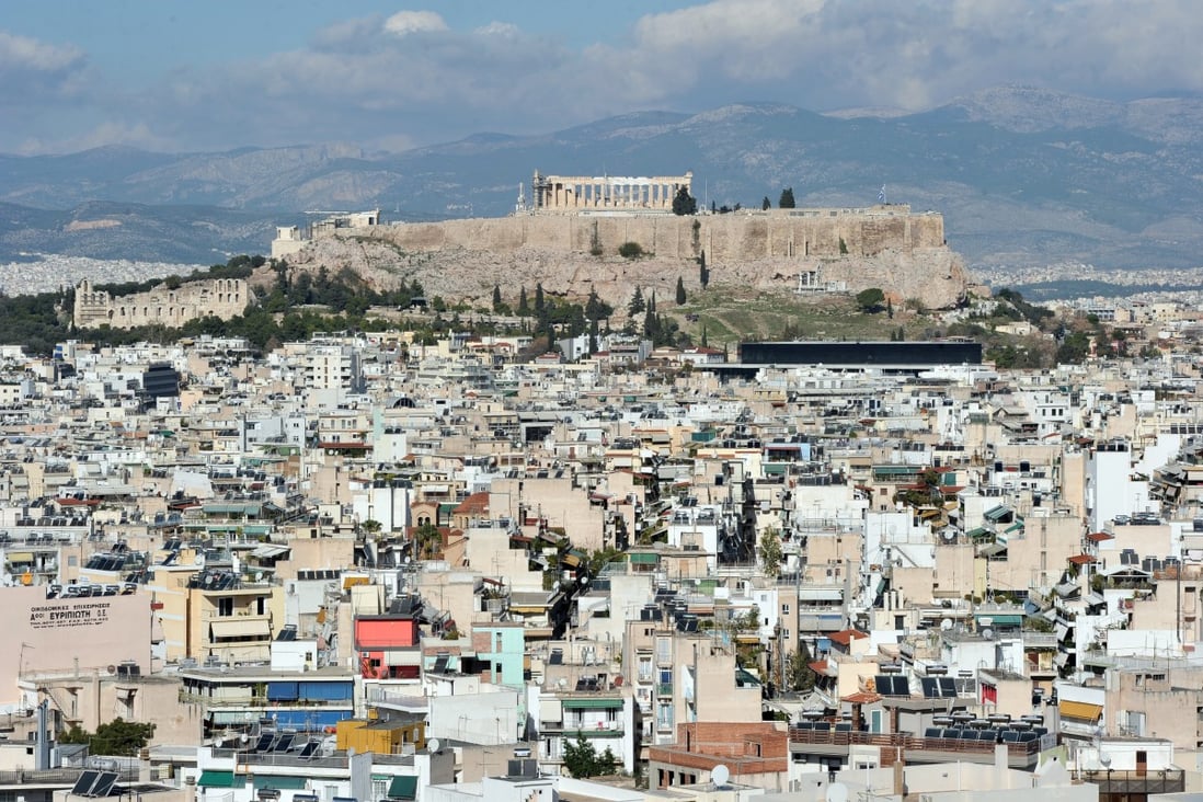 The real estate market in Greece has been hit by property taxes which the government imposed to plug budget deficits. Photo: AFP