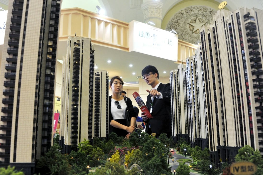 Sales of residential property by floor space fell 20.3 per cent last week in 29 Chinese cities tracked. Photo: Reuters  