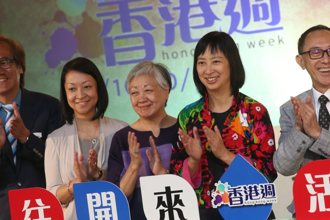 Organisers of Hong Kong Week 2015@Taiwan outline the artistic programme. They include Fredric Mao (right). Photo: K. Y. Cheng