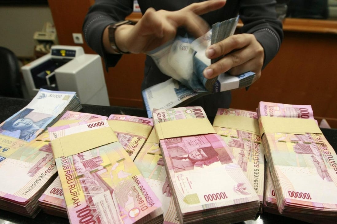 Indonesia's rupiah fell to its weakest level for 17 years. Photo: EPA