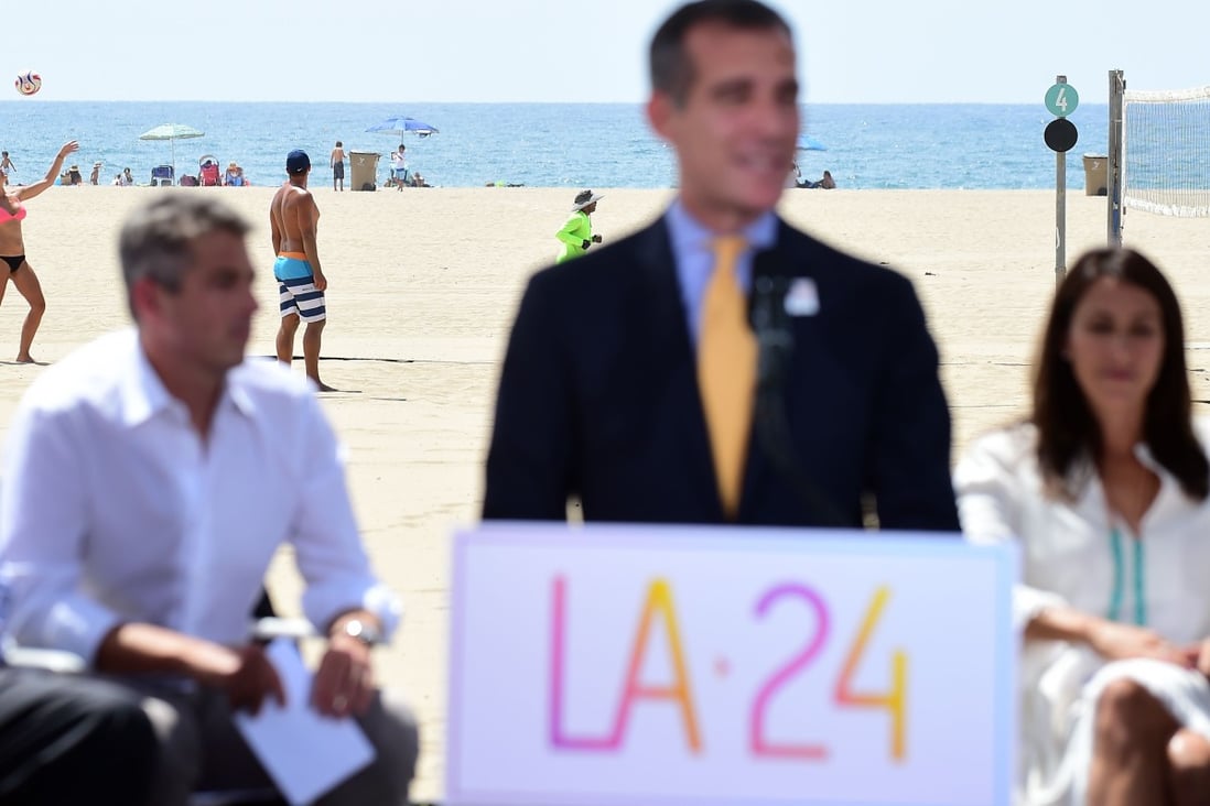 Los Angeles officially joins the race to host the 2024 Olympic Games