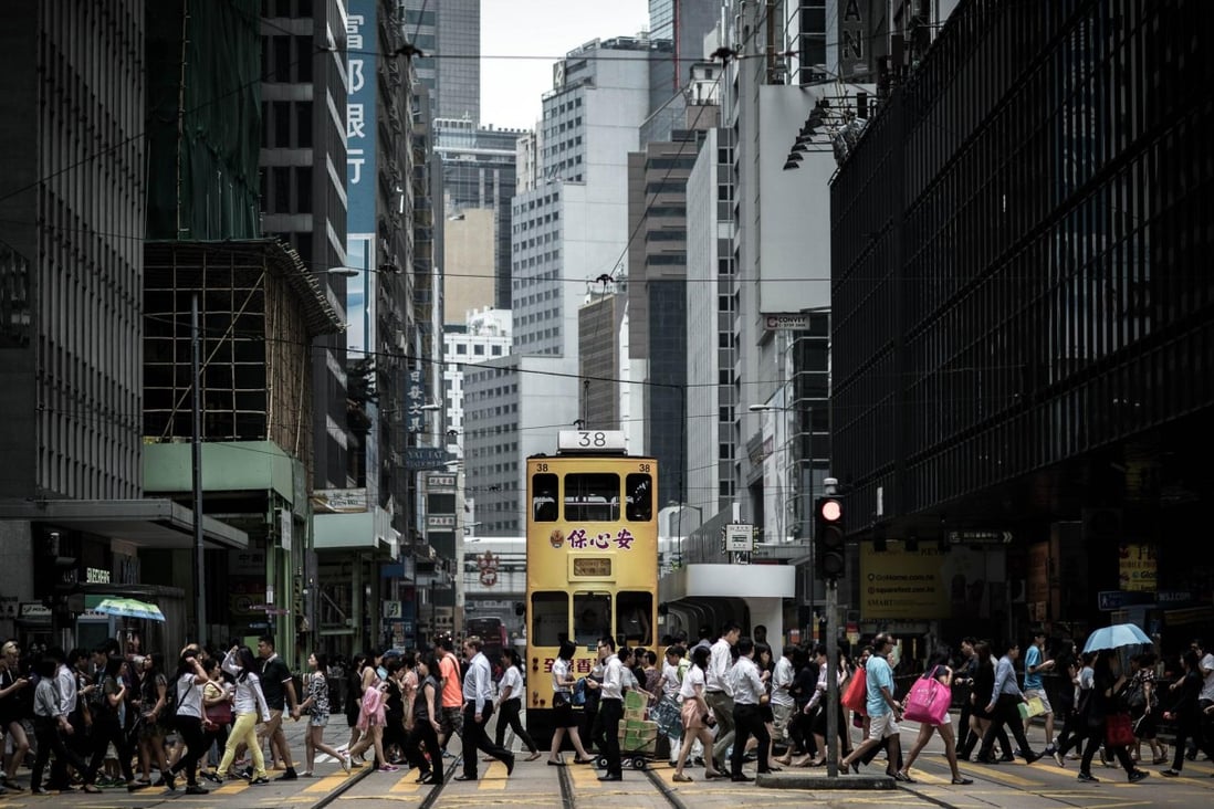 The rezoning proposal for Central will help create a safer environment for pedestrians. Photo: AFP