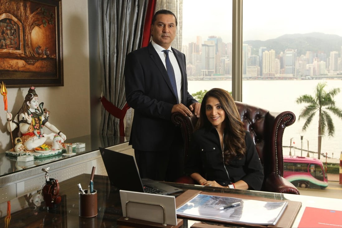 Harry and Roshni Mohinani of Platinum Estates are reaping rewards from their investment in Spain's property sector. Photo: Franke Tsang