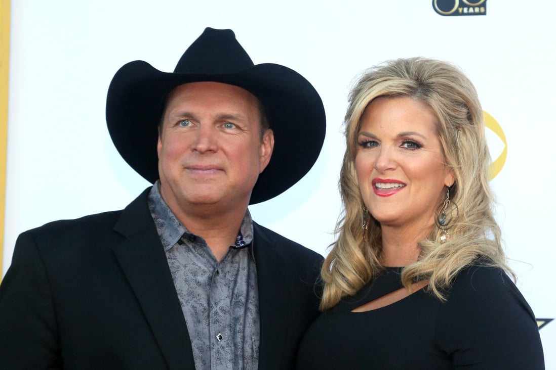 Garth Brooks (left, with Trisha Yearwood) is one of those whose songs ZDogg takes off.