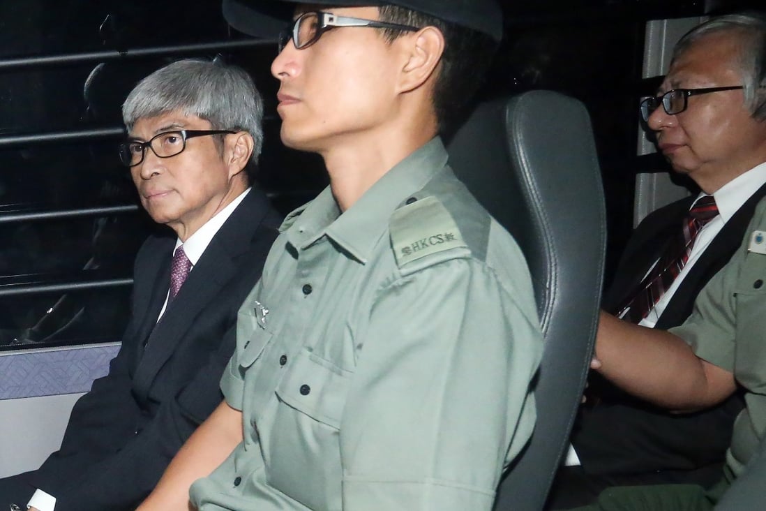 Defence lawyers will argue about whether the jury was right to find Thomas Chan (left) guilty while acquitting his former boss Thomas Kwok (right). Photo: Dickson Lee 
