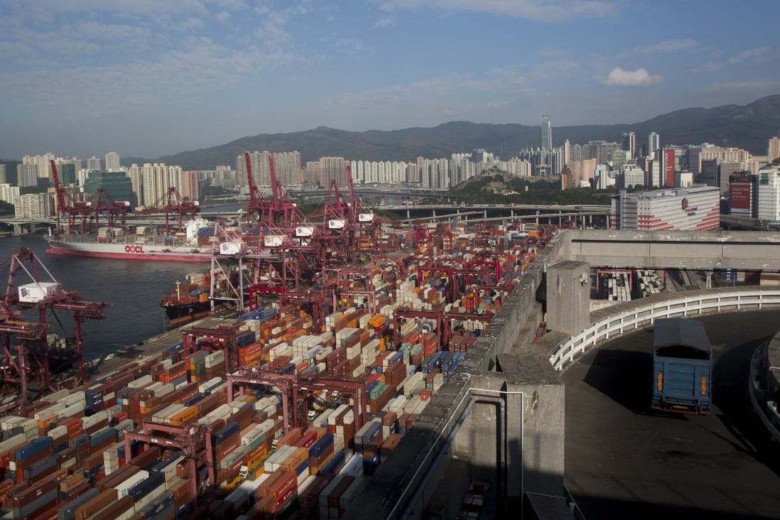 Last year, 8.5 per cent of the total trade between the UK and mainland China came through Hong Kong. Photo: Bloomberg