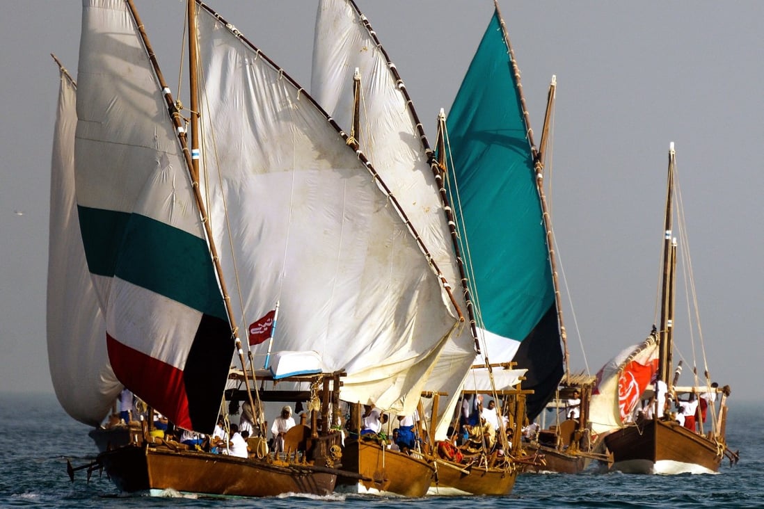 Pearl diving boats off Kuwait City. Kuwait Projects Co aims to present its plans to regulators in the coming days. Photo: EPA