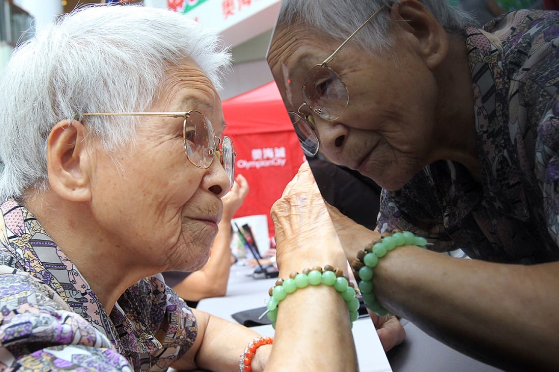 One in 10 Hongkongers over 65 suffers from dementia, most commonly found in the form of Alzheimer's disease. Photo: Edward Wong