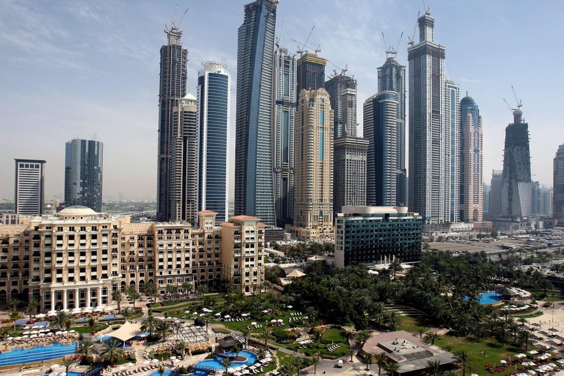 Middle-income earners are leaving areas like Dubai Marina for less glamorous districts. Photo: EPA