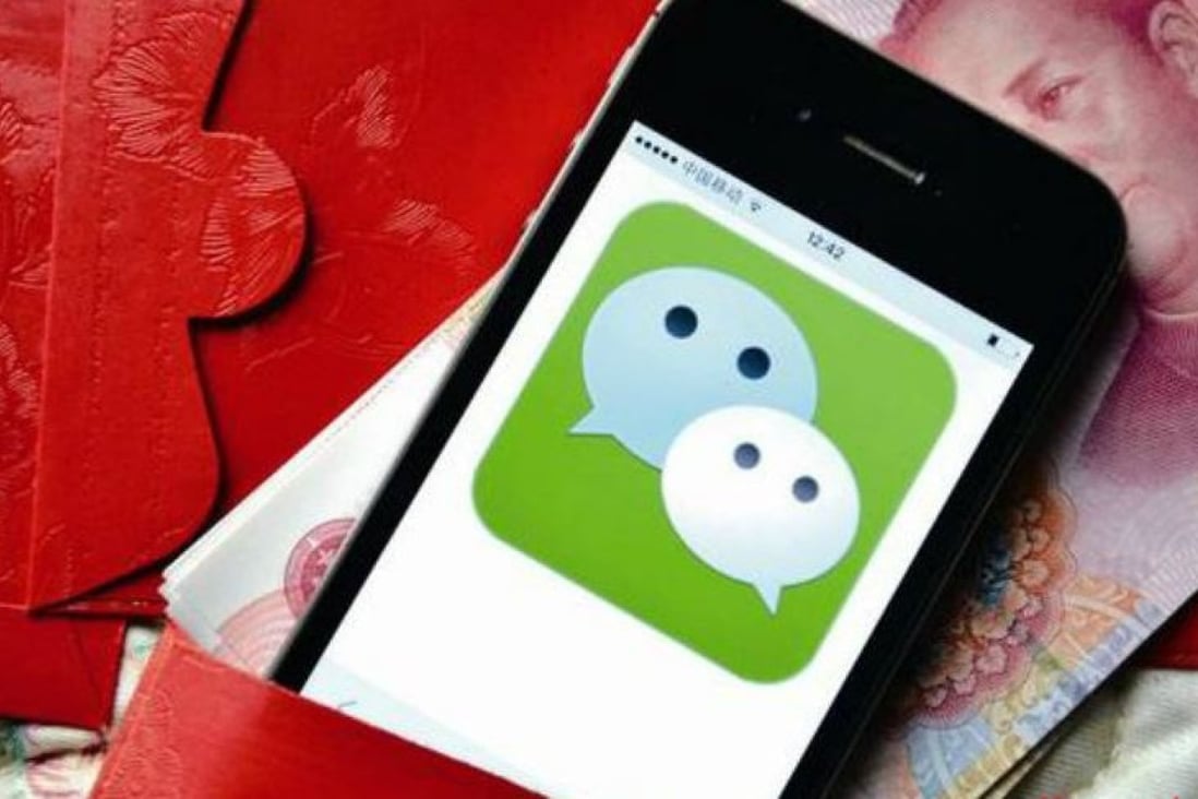 Some 20 million digital red envelopes were sent via WeChat during the first two days of last year's Lunar New Year holiday in China. That number jumped to 2.2 billion on Sunday, easily setting a new one-day record. Photo: SCMP Pictures