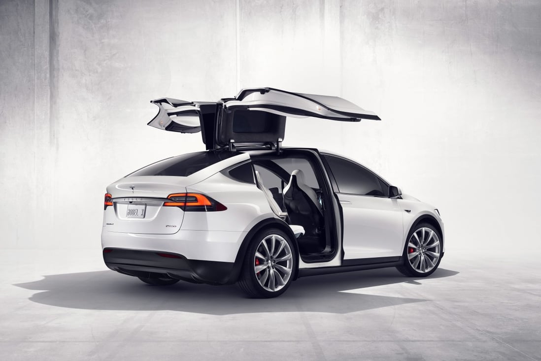Google Co Founder Sergey Brin Gets Tesla S 4th Model X Ceo Musk Takes First For Himself As Fans Gush Over Speed Falcon Doors South China Morning Post