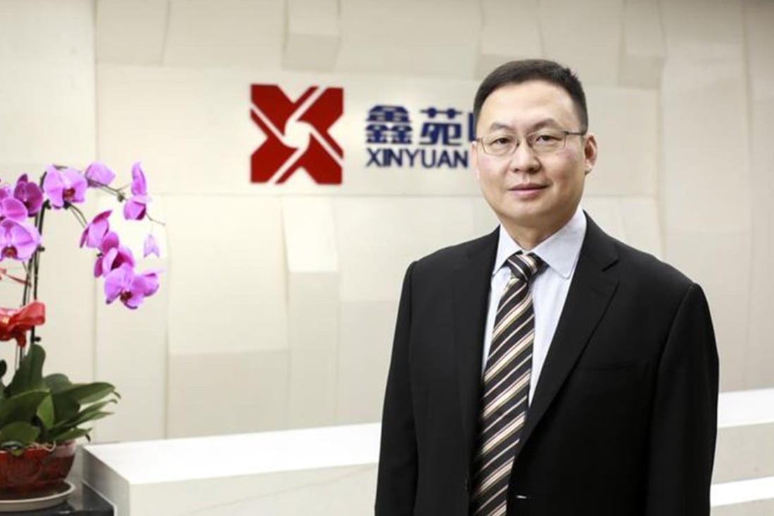 George Liu, the chief financial officer of Xinyuan Real Estate, says the firm targets the mid to high-end market in the US. Photo: SCMP Pictures