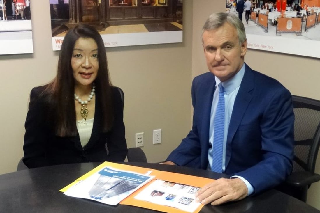 Ety Lee, senior director, and Peter Hauspurg, co-founder, chairman and CEO