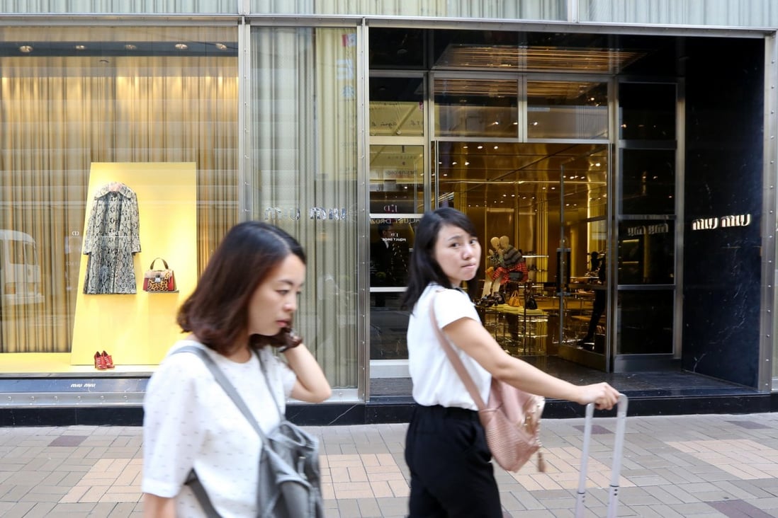 Miu Miu will be running another store at Canton Road besides the one at Peking Road in Tsim Sha Tsui. Photo: Nora Tam