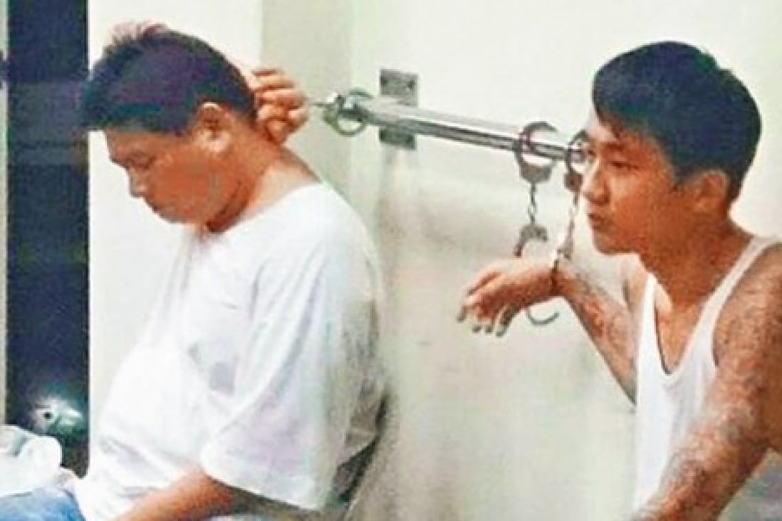 Police arrested 12 people allegedly linked to Taiwan’s Bamboo Union triad in connection with the kidnapping of Wong Yuk-kwan. Photo: SCMP Pictures