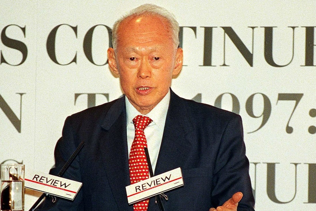 Singapore's late leader Lee Kuan Yew