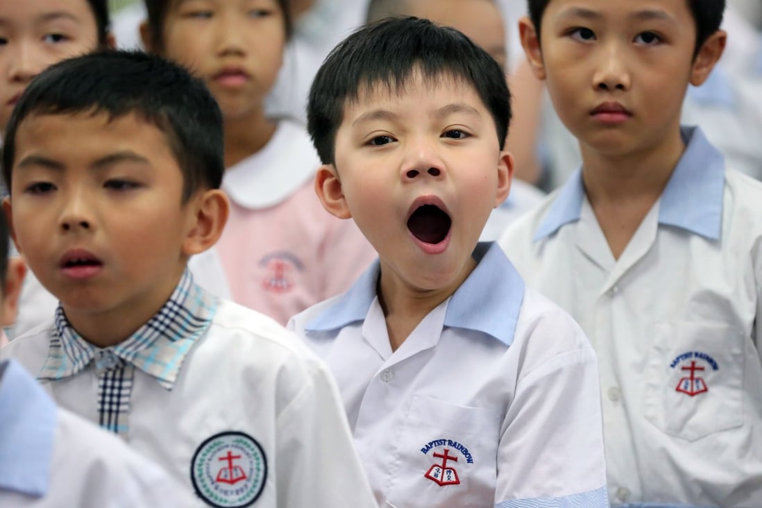 More than a quarter of primary school pupils show signs of anxiety. Photo: Edward Wong