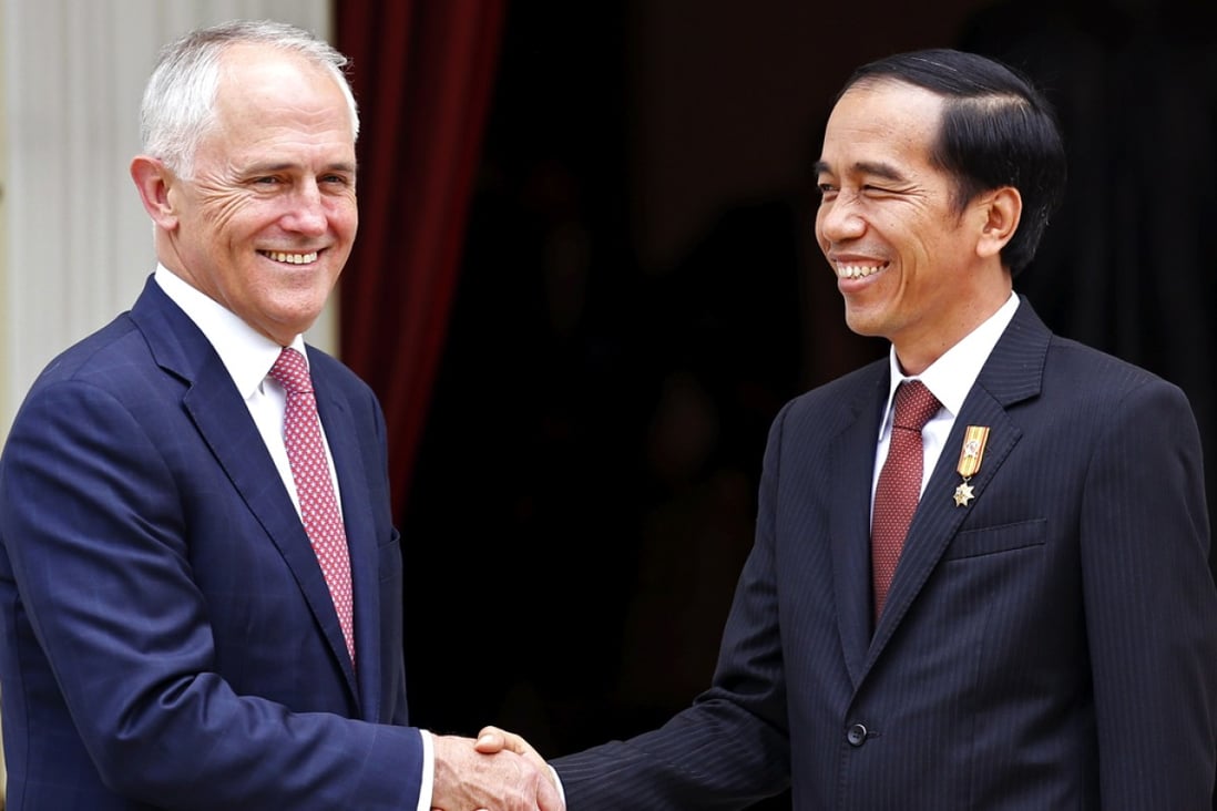 Australian Prime Minister Malcom Turnbull Hails A Great Future For Relations With Indonesia In First Visit South China Morning Post