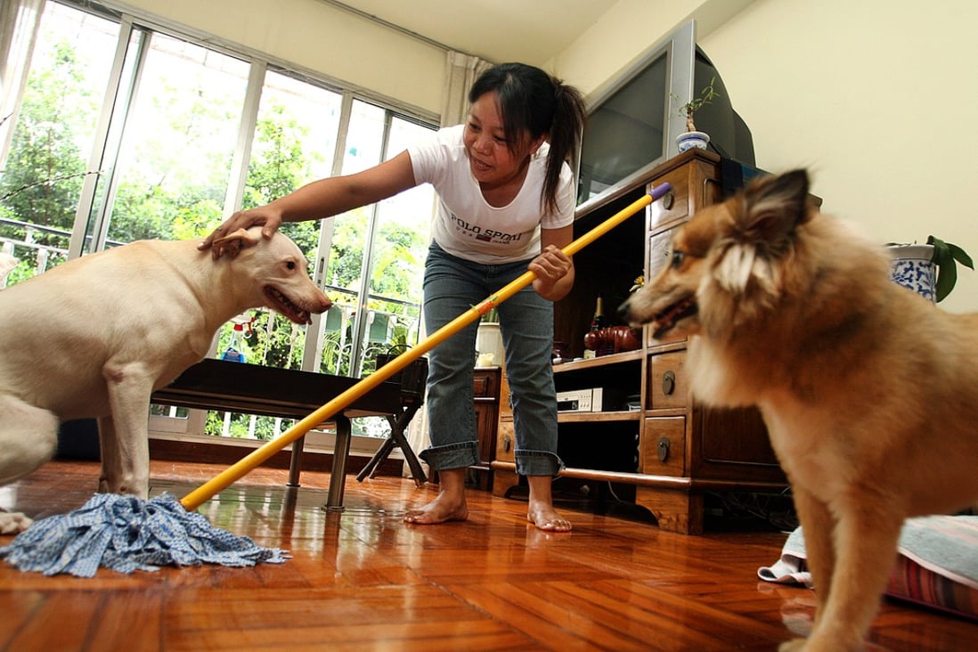 Domestic workers work 12 to 15 hours a day. Photo: Felix Wong