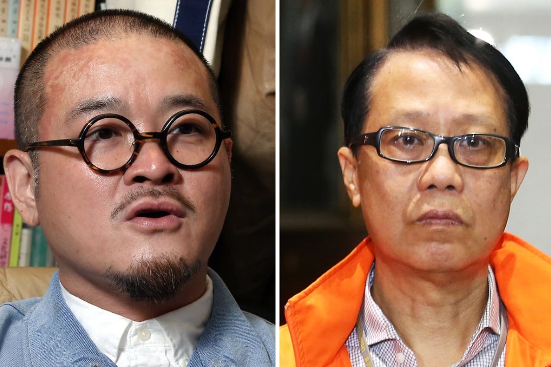 Shiu Ka-chun, Lecturer Associate of Arts in Applied Social Service Programme Convenor Associate Director and Peter Cheung Kwok-che, member of Community Care Fund are seeking to win elected seats on the Social Workers Registration Board. Photos: K.Y. Cheng, Dickson Lee