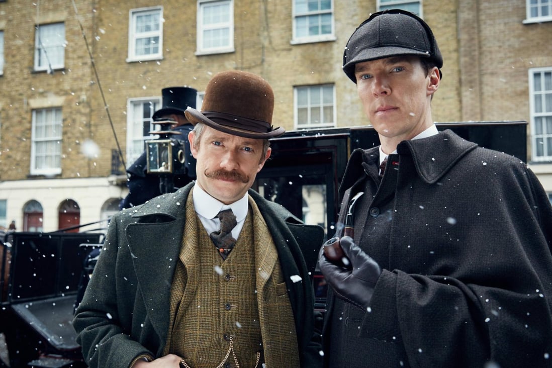 Martin Freeman (left) and Benedict Cumberbatch. Photo: BBC