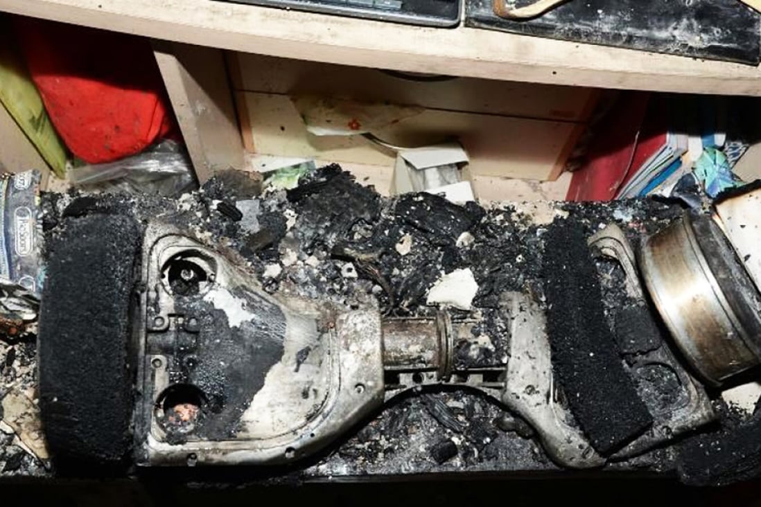 It is illegal to ride hoverboards outdoors in the city, officials said. Photo: SCMP Pictures