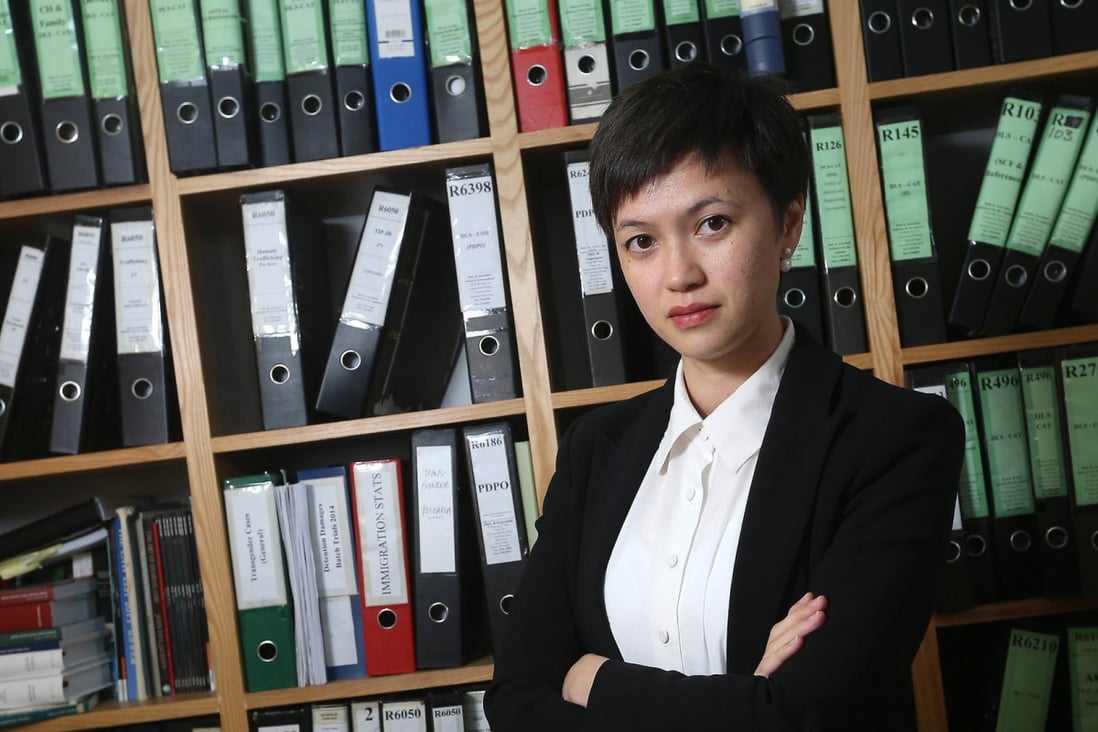 Lawyer Patricia Ho in her Wan Chai office. Photo: K.Y. Cheng