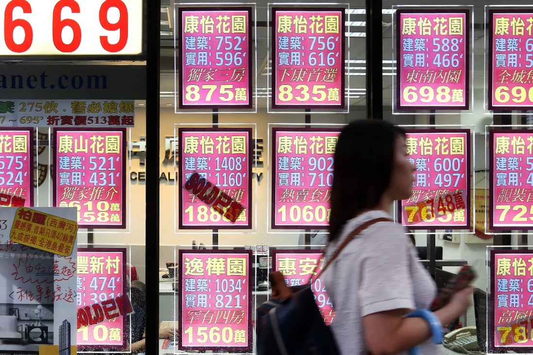 Analysts said developers slowed down new launches after the US implemented its first interest rate in a decade. Hong Kong commercial banks are expected to follow suit in the coming months, pulling up mortgage rates. Photo: Edward Wong