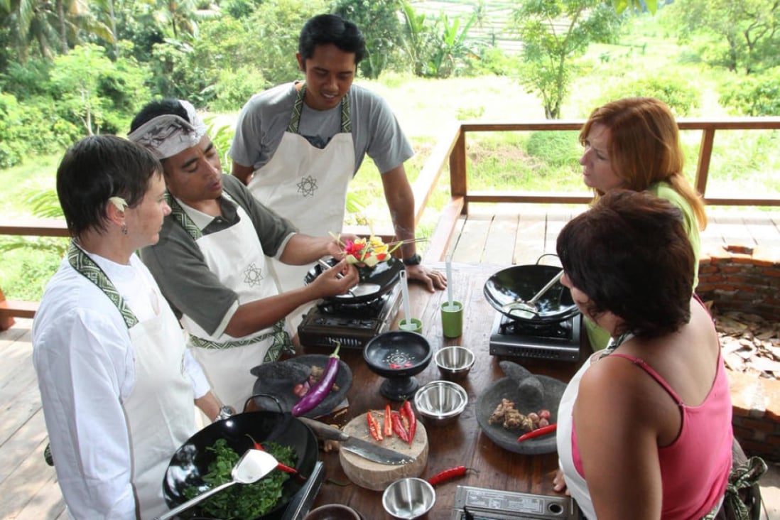 Many hotels in Bali arrange cooking classes for guests.