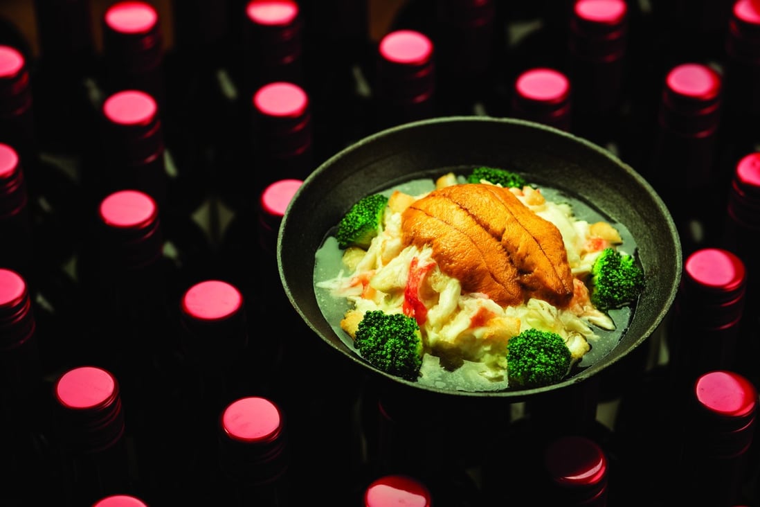 The stir-fried egg white with sea urchin and diced fish is Kalin and Jinger's dish of choice at Shanghai Magic and comes highly recommended by the pair.