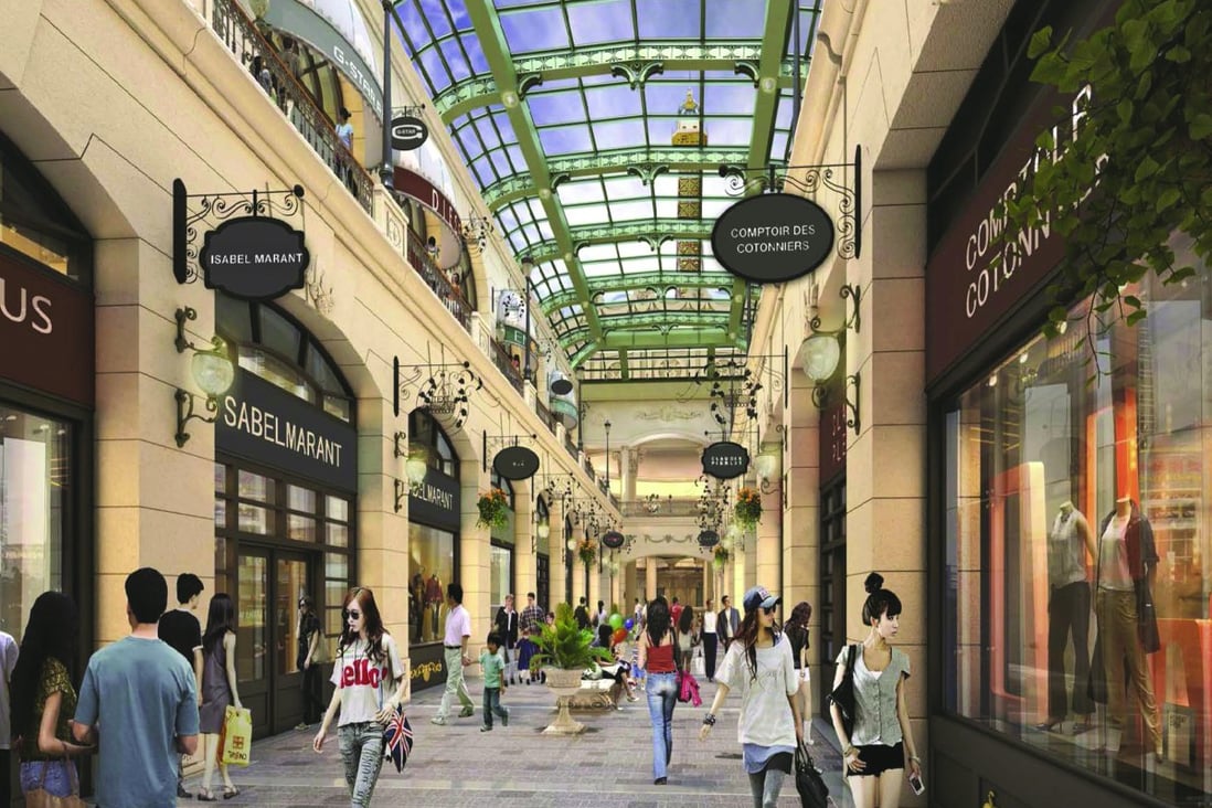 The Shoppes at Parisian will feature over 150 luxury and lifestyle retail boutiques. 