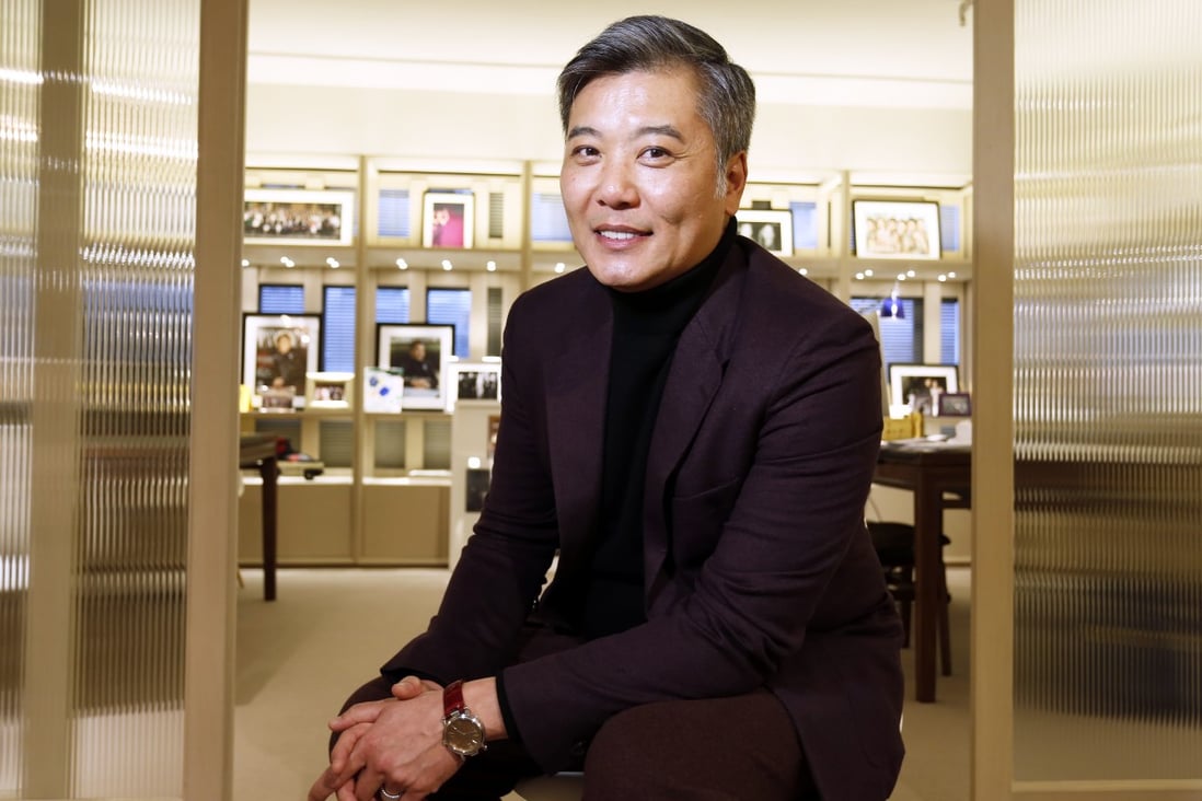 Peter Cheung is a passionate cashmere connoisseur. 