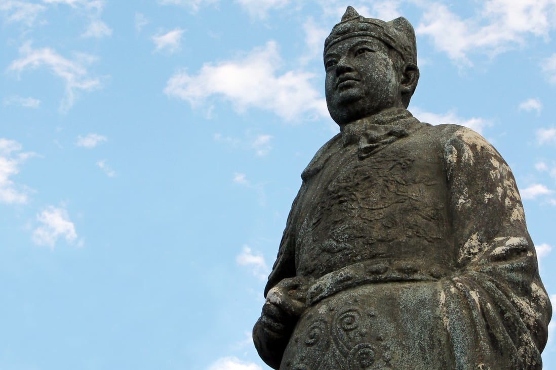 A statue of Koxinga at Anping Fort, Tainan, Taiwan. Photo: Nora Tam