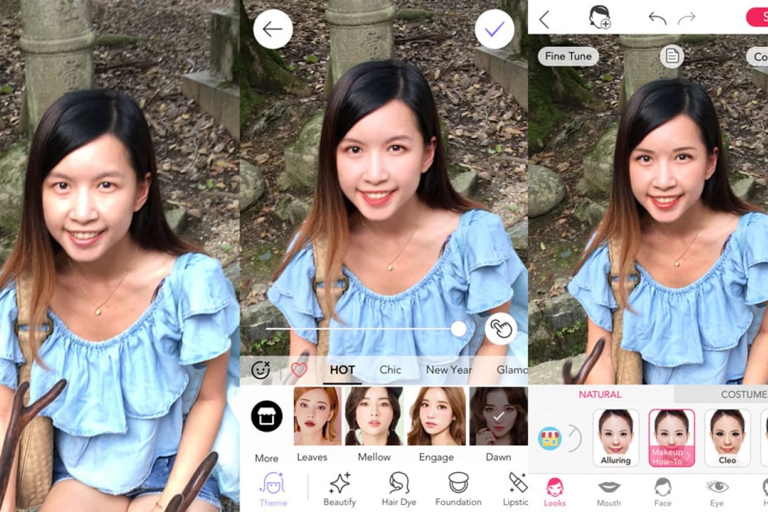 Makeup app showdown: Meitu versus YouCam | South China Morning Post