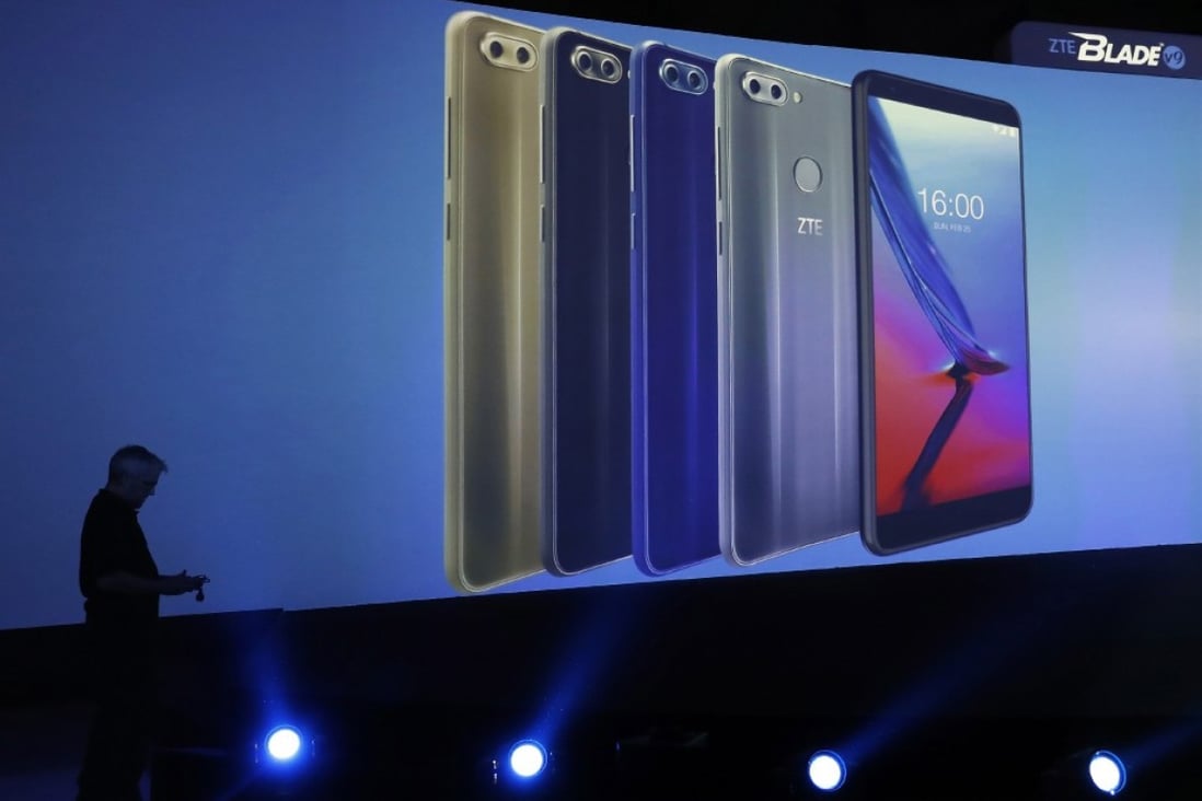 ZTE is the fourth-biggest smartphone brand in the US. (Source: EPA-EFE)
