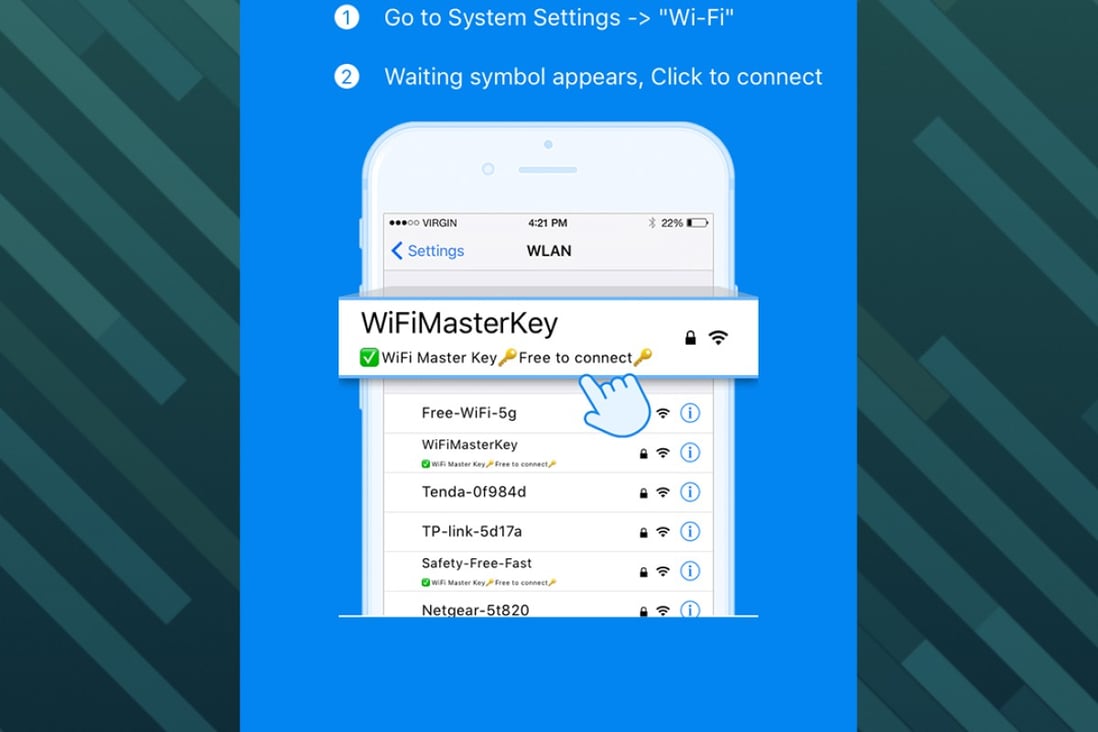 WiFi Master Key helps you connect to other private Wi-Fi networks (Picture: WiFi Master Key)