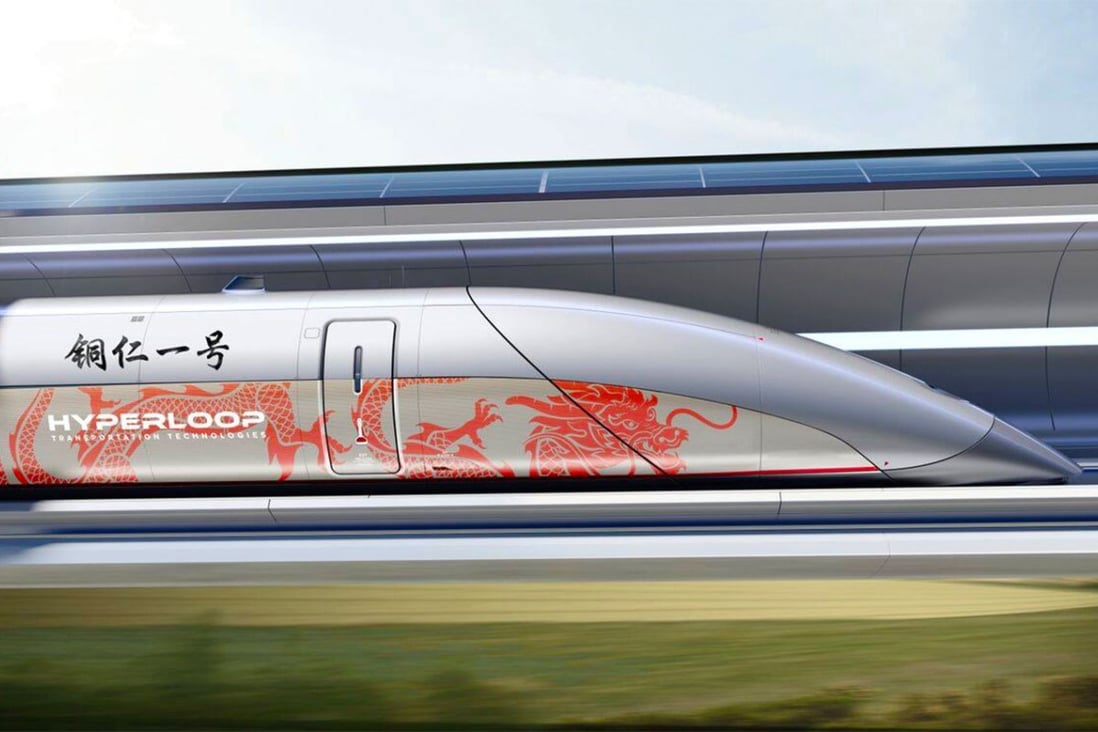 Concept photo of HyperloopTT’s project in Guizhou, which it says will be ‘China’s first Hyperloop system’. (Picture: Hyperloop Transportation Technologies)