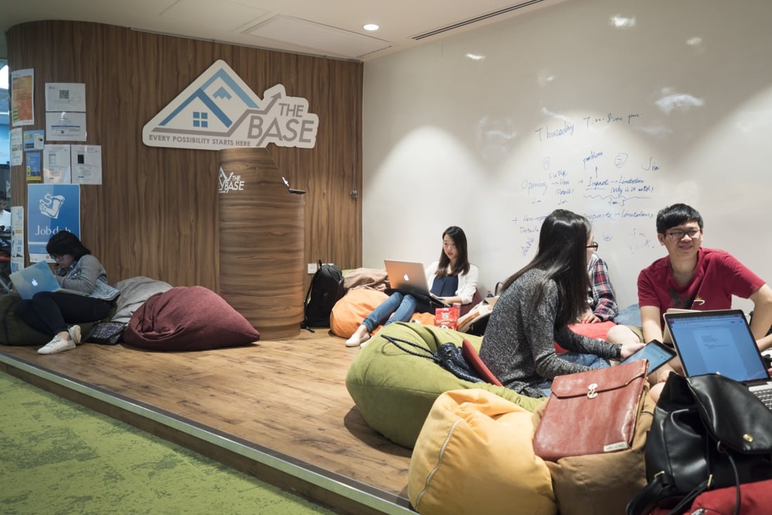 The BASE is a hangout and co-working space for HKUST students to mingle, spark ideas and organize activities.