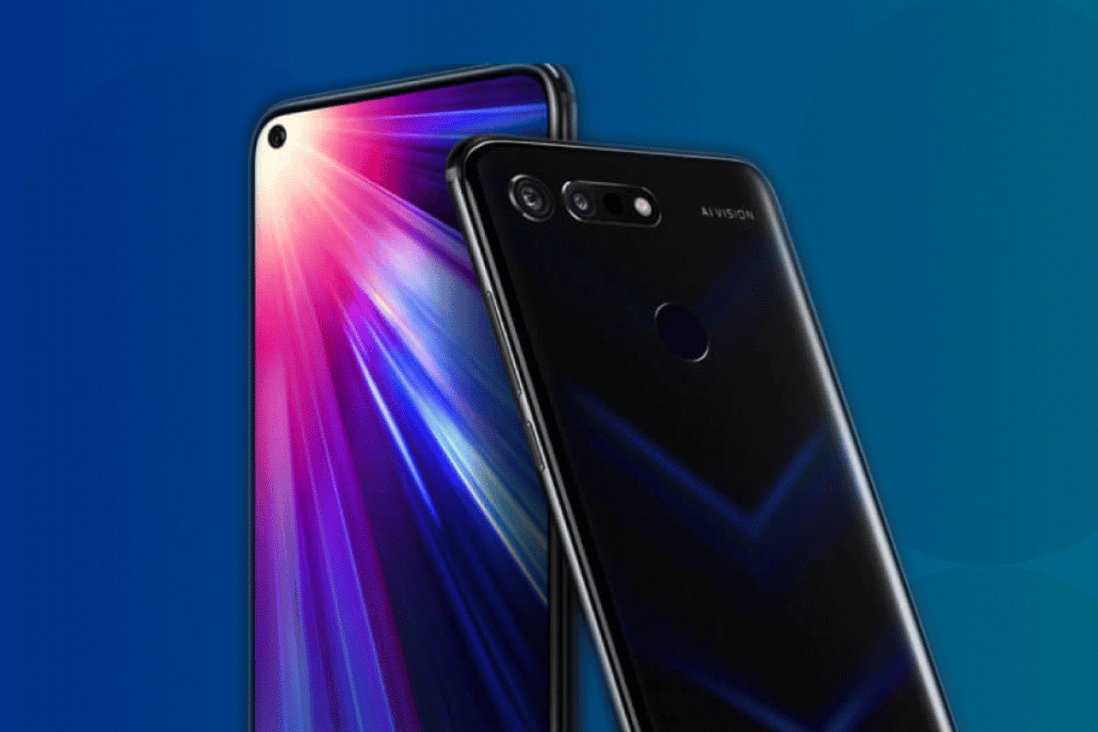 The Honor View 20 has a fingerprint sensor on the back, and a 4,000 mAh battery that Honor says will let you make 3G calls for 25 hours straight. (Picture: Honor)
