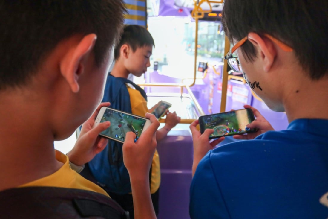 Nearly a fifth of minors surveyed by the China Consumer Association said they have stayed up all night playing games. (Picture: SCMP)