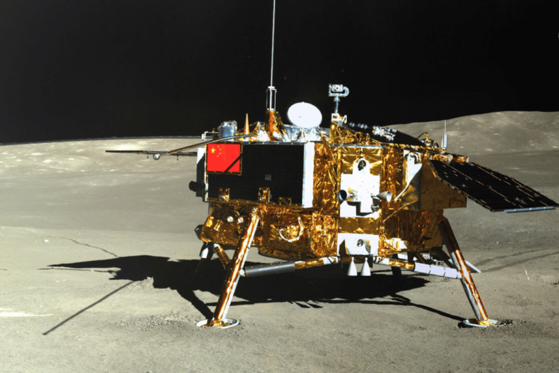 The Chang’e 4 probe is tasked with exploring the far side of the moon. (Picture: China National Space Administration/Xinhu­a News Agency)