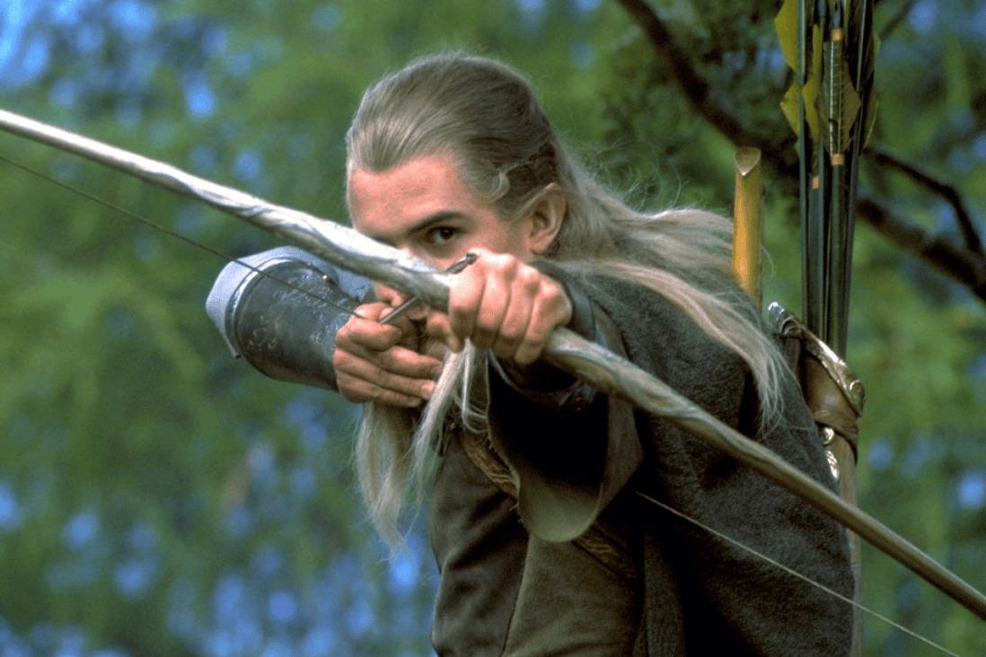 Orlando Bloom starred as the bow-wielding Legolas in the LOTR trilogy, and reprised his role again in 2013’s The Hobbit. (Picture: New Line Cinema)