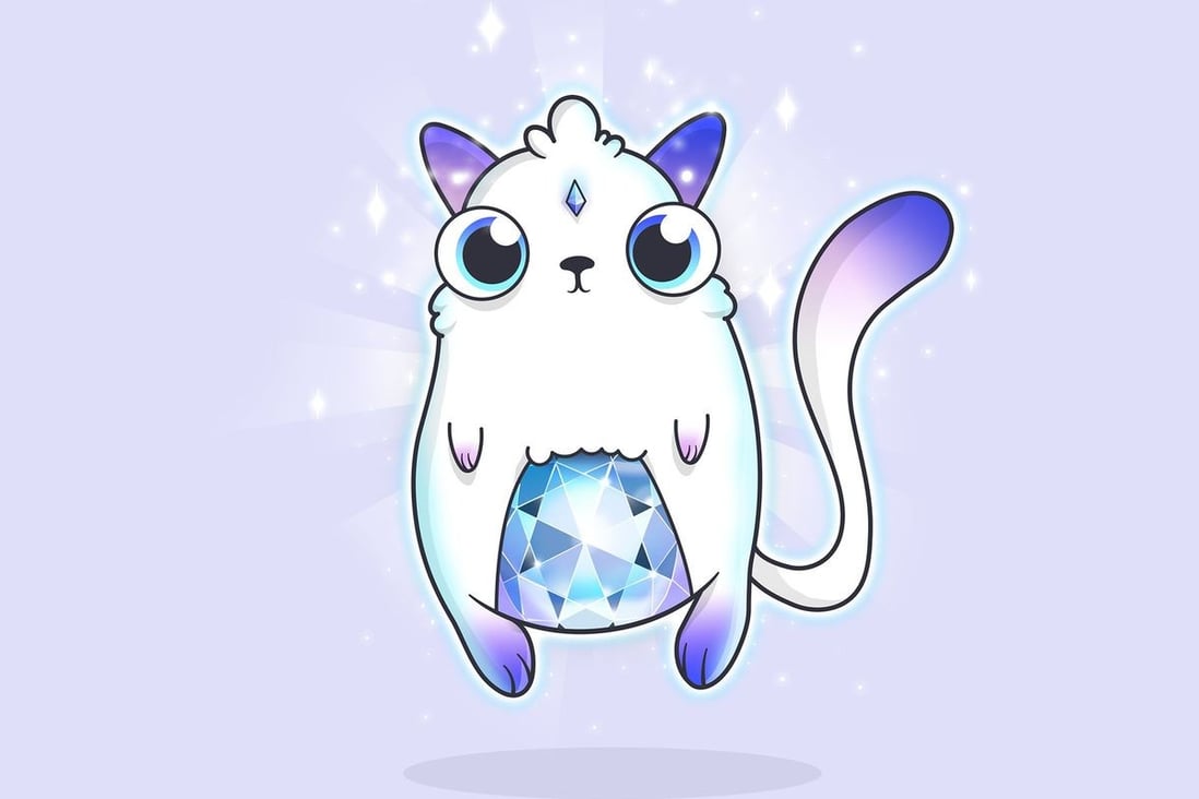 In CryptoKitties, each cat has a unique look. But is something valuable just because it’s unique? (Picture: CryptoKitties)