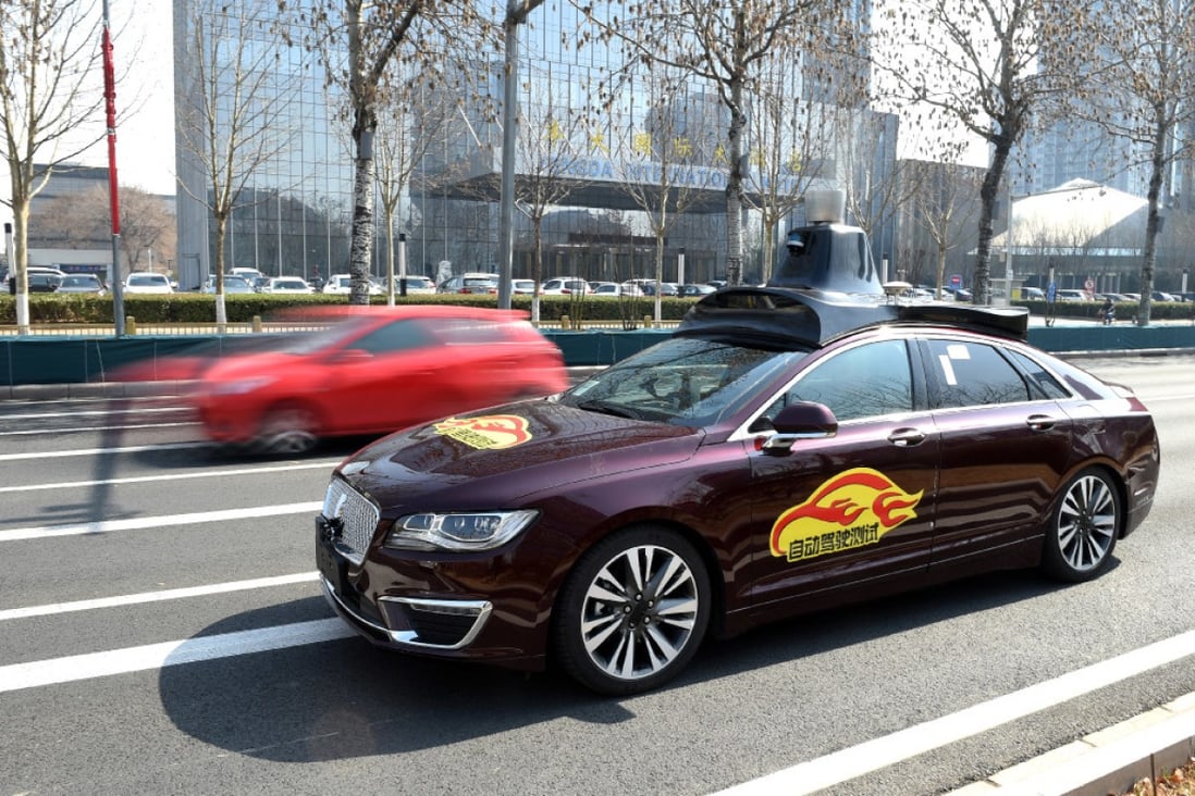 In 2018, Beijing had 65 miles across 33 roads open to autonomous car testing. (Picture: Luo Xiaoguang/Xinhua)