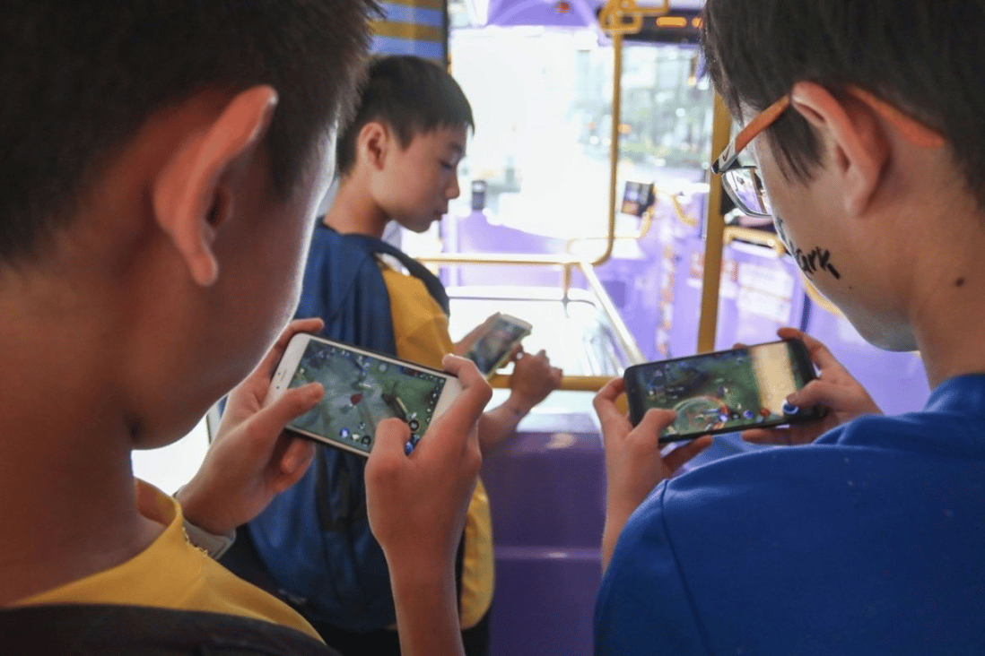 The government has been working on an anti-addiction policy aimed at minor gamers for the past two years. Photo: SCMP