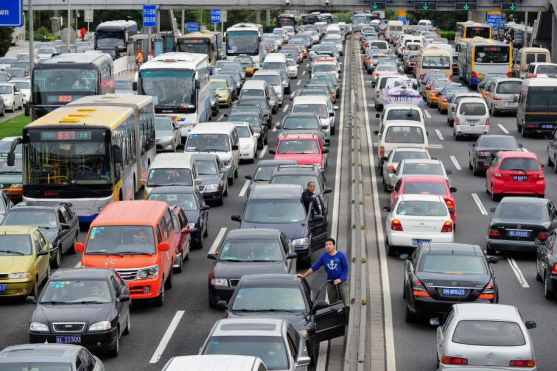 In 2018, China sold 28.1 million cars, including 1.3 million new energy vehicles -- 4.6% of the country's entire car market. (Picture: AFP)