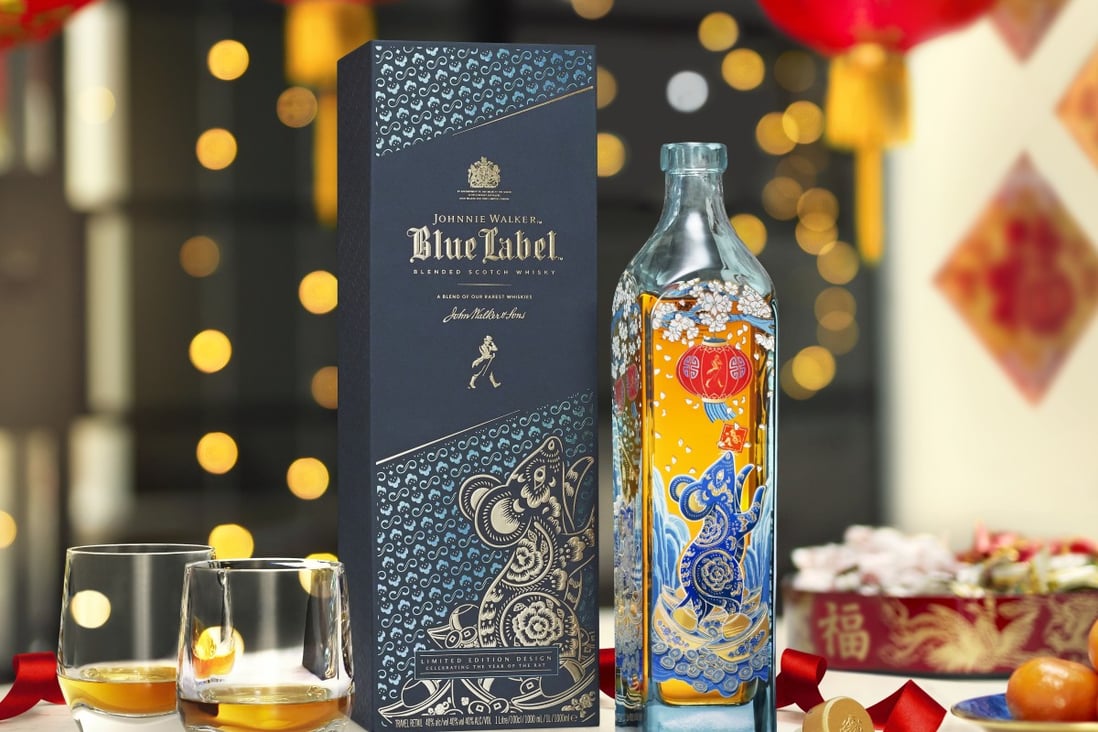Celebrate Chinese New Year with Johnnie Walker Blue Label Year of The Rat Limited Edition Whisky.