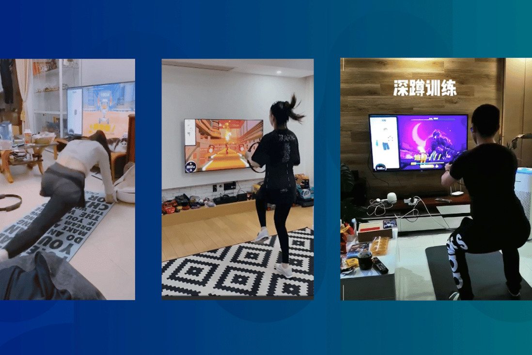 Many Chinese netizens are posting their workout sessions with Ring Fit Adventure on social media. (Picture: Weibo)
